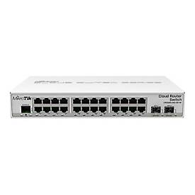 MikroTik Cloud Router Switch CRS326-24G-2S+IN - Switch - managed - 24 x 10/100/1000 + 2 x SFP+ - Desktop