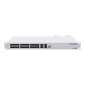 MikroTik Cloud Router Switch CRS326-24S+2Q+RM - Switch - L3 - managed - 24 x 10 Gigabit SFP+ + 2 x 40 Gigabit QSFP+ - an