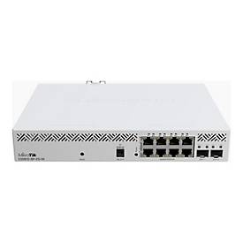 MikroTik CSS610-8P-2S+IN - Switch - Smart - 8 x 10/100/1000 + 2 x 10 Gigabit SFP+ - Desktop, an Rack montierbar - PoE+ (