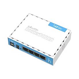 MikroTik RouterBOARD hAP-Lite RB941-2nD - Wireless Router 4-Port-Switch - Wi-Fi - 2,4 GHz