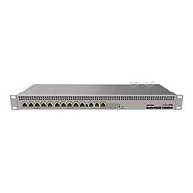 MikroTik RouterBOARD RB1100AHx4 - Dude Edition - Router 13-Port-Switch - 1GbE - an Rack montierbar