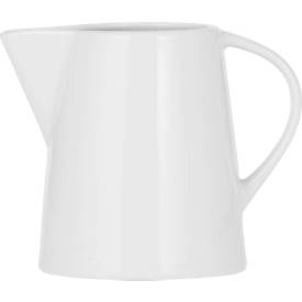 Milchkännchen Caterado ISTA, rund, Volumen 200 ml, spülmaschinenfest Ø 59 x H 90 mm, Porzellan, weiß