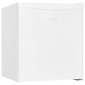 Mini Kühlschrank exquisit, 70 W, 43 l, 41 dB, 2 Fächer/1 Gefrierfach/2 Türfächer, Türanschlag wechselbar, B 440 x T 470 x H 510 mm, weiß