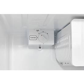 Mini Kühlschrank exquisit, 70 W, 43 l, 41 dB, 2 Fächer/1 Gefrierfach/2 Türfächer, Türanschlag wechselbar, B 440 x T 470 x H 510 mm, weiß