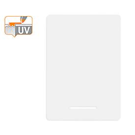 Mini-Whiteboard Nobo, Format A4, beidseitig nutzbar, magnethaftend, beschreibbar, abnehmbarer Ständer, Ablageschale, B 210 x T 5 x H 297 mm, weiß