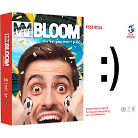 MM Kopierpapier Bloom Euro 2024 Edition, DIN A4, 80 g/m², für InkJet- und Laserdrucker, weiß, 500 Blatt