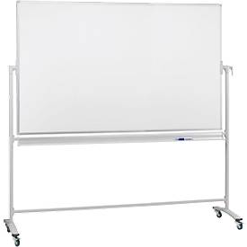 Mobile Drehtafel Franken, Querformat, 360° schwenkbar, beidseitig beschreibbar, div. Größen