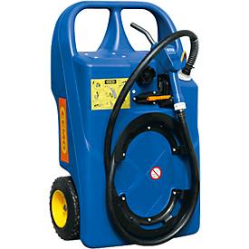 Mobile Tankanlage AdBlue-Trolley, 60 l oder 100 l, versch. Pumpen-Ausführungen, Schlauch 2,9/3,4 m
