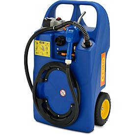 Mobile Tankanlage AdBlue-Trolley, 60 l oder 100 l, versch. Pumpen-Ausführungen, Schlauch 2,9/3,4 m