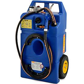 Mobile Tankanlage AdBlue-Trolley, 60 l oder 100 l, versch. Pumpen-Ausführungen, Schlauch 2,9/3,4 m