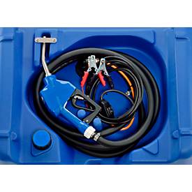 Mobile Tankstelle CEMO Blue-Mobil EASY, mit Tauchpumpe CENTRI SP30 12 V, 210 l Tank für AdBlue®, Klappdeckel, B 785 x T 595 x H 685 mm