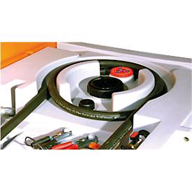 Mobile Tankstelle CEMO DT-Mobil Easy 200 l, Elektropumpe, 12 V, 40 l/min, Automatik-Zapfpistole, Klappdeckel, B 800 x T 620 x H 610 mm