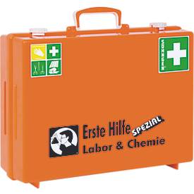 Mobiler Erste-Hilfe-Koffer, Bereich Labor & Chemie