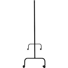 Mobiler Garderobenständer MAULlimbo, ausziehbare Seitenarme, B 1510 x T 500 x H 1560 mm, schwarz + 10 Kleiderbügel, schmutzhemmende Oberfläche, schwarz