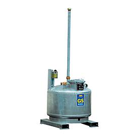 Mobiler Gefahrstoffsammler CEMO, Stahl, verzinkt, versch. Ausführungen