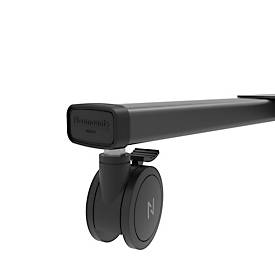 Mobiler Monitorständer Neomounts by Newstar FL50S-825BL1 MOVE Up, für 1 Display bis 75'/70 kg, höhenverstellbar, Kabelkanal, Hardwarefach, schwarz