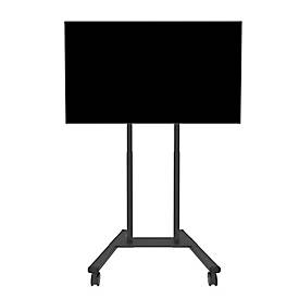 Mobiler Monitorständer Neomounts by Newstar FL55-875BL1 MOVE Lift, für 1 Display bis 100"/110 kg, höhenverstellbar, Kabelkanal, Hardwarefach, schwarz