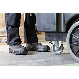 Mobiler Sammelbehälter Rubbermaid Mega BRUTE®, 454 l, B 698 mm, schwarz