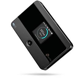 Mobiler WLAN Router TP-Link M7350, 4G LTE, bis 10 Nutzer, Download bis 150 Mbit/s & Upload bis 50 Mbit/s, Akkubetrieb bis 8 h, B 106 × T 66 × H 16 mm