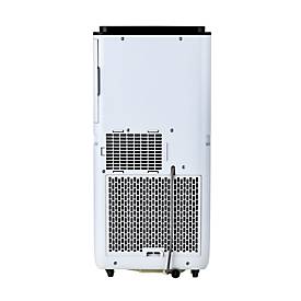 Mobiles Klimagerät exquisit CM 30900, 4-in-1, bis 2,6 kW Kühlleistung, max. 270 m³/h, bis 18 m², Entfeuchtung bis 24 l/Tag, Timerfunktion, weiß