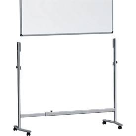 Mobiles Stativ Pro Line Tafelsystem STM820, fahrbar, feststellbar, höhen- und breitenverstellbar, 1450 - 2050 mm