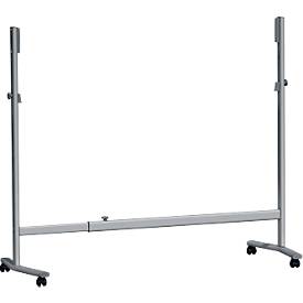 Mobiles Stativ Pro Line Tafelsystem STM820, fahrbar, feststellbar, höhen- und breitenverstellbar, 1450 - 2050 mm