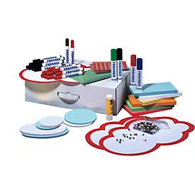 Moderationsbox Moderationskoffer Franken, 1300-tlg., mit Tragegriff