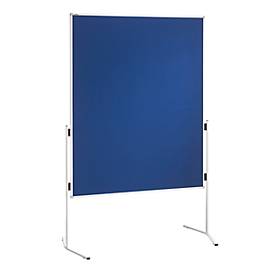 Moderationswand Franken ECO, 1200 x 1500 mm, Hochformat, doppelseitig, Oberfläche in div. Varianten