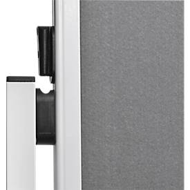 Moderationswand Legamaster ECONOMY, Filz, grau