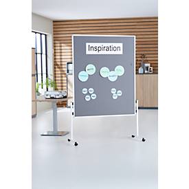 Moderationswand Legamaster ECONOMY, Filz, grau