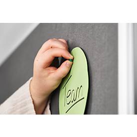 Moderationswand Legamaster ECONOMY, Filz - klappbar, blau