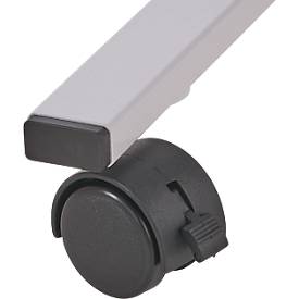 Moderationswand Legamaster ECONOMY, Filz - klappbar, grau