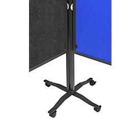 Moderationswand Legamaster PREMIUM PLUS klappbar, Textil, anthrazit