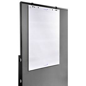 Moderationswand Legamaster PREMIUM PLUS klappbar, Textil, grau