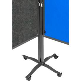 Moderationswand Legamaster PREMIUM PLUS mobile, Textil, anthrazit