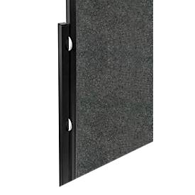 Moderationswand Legamaster PREMIUM PLUS mobile, Textil, anthrazit