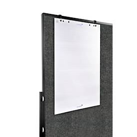 Moderationswand Legamaster PREMIUM PLUS mobile, Textil, anthrazit