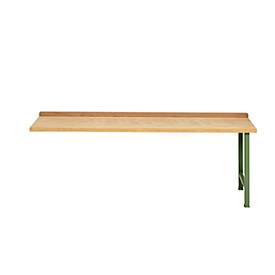 Modulare Werkbank Schäfer Shop Select, Anbaueinheit, Buche Multiplexplatte, bis 500 kg, B 2000 x T 700 x H 840 mm