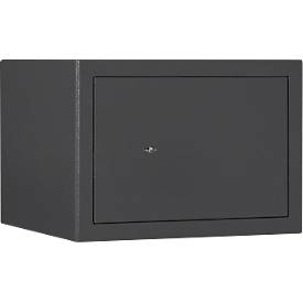 Möbeltresor Format Atlanta, 23 l, Türanschlag rechts, Doppelbartschloss, 2 Schlüssel, B 420 x T 380 x H 300 mm, graphitgrau
