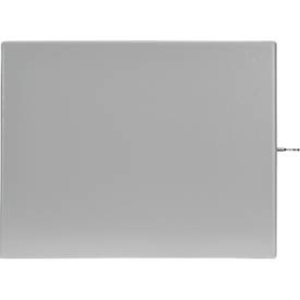 Möbeltresor Format Atlanta, 23 l, Türanschlag rechts, Doppelbartschloss, 2 Schlüssel, B 420 x T 380 x H 300 mm, lichtgrau RAL 7035