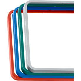 moedel Abdeckrahmen für Türschild MAXI, zum Aufklipsen, B 153 x H 153 mm, grau