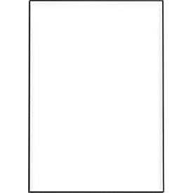 moedel MADRID Black Line Wegweiser, DIN A4, Aluminiumrahmen, eloxiert, Schiebeführung, Schraub/Klebemontage, B 297 x H 230 mm, schwarz