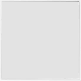 moedel Türschild Madrid, Aluminiumrahmen, individuell beschriftbar, Polyester-Abdeckung, Klebemontage, B 150 x H 150 mm, weiß