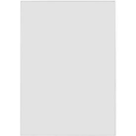 moedel Wandschild Madrid, DIN A3, Aluminiumrahmen, Klebemontage, Polyester-Abdeckung, B 299,5 x H 422,5 mm, weiß