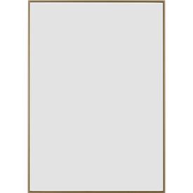 moedel Wandschild Madrid, DIN A4, Hochformat, Bronze eloxiert, Klebe- oder Schraubmontage, B 212,5 x H 299,5 mm, mit Einleger, bronze