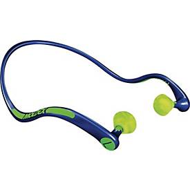 MOLDEX Bügelgehörschutz WaveBand® 2K 680001, EN 352-2, SNR 27 dB, austauschbare Stöpsel, federleicht, blau/grün, 8 Stück