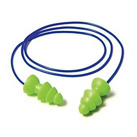 MOLDEX Gehörschutzstöpsel Comets® Cord 642101, EN 352-2, SNR 25 dB, wiederverwendbar, grün, 50 Paar/Box