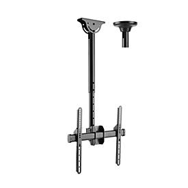 Monitor-Deckenhalterung Neomounts by NewStar NM-C440BLACK, bis 60“, neig-/dreh-/schwenkbar, höhenverstellbar