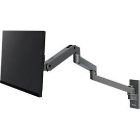Monitor Wandarm Ergotron LX Pro, bis 34″, neig-/schwenkbar, höhenverstellbar, Tischklemme, VESA, Metall, dunkelgrau