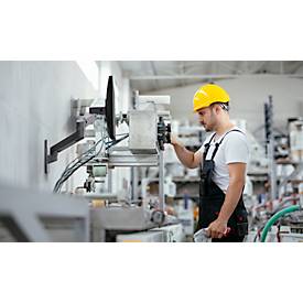 Monitor Wandarm Ergotron LX Pro, bis 34″, neig-/schwenkbar, höhenverstellbar, Tischklemme, VESA, Metall, dunkelgrau